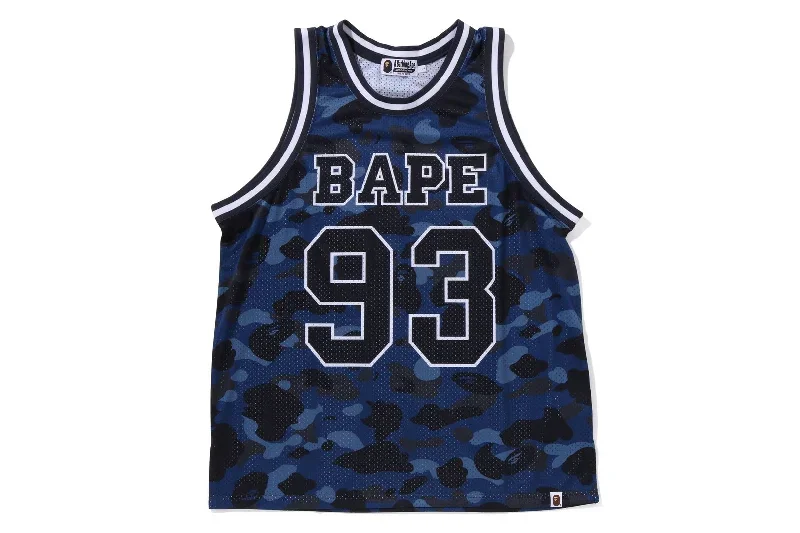 COLOR CAMO BASKETBALL TANK TOP