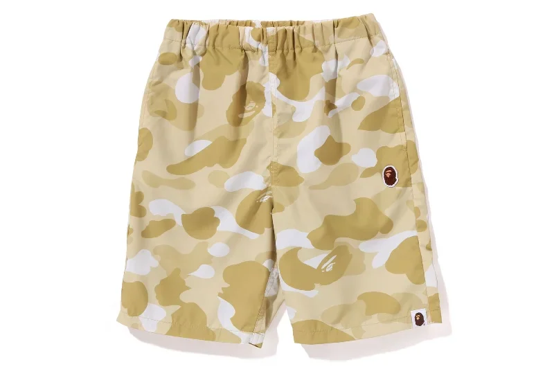 COLOR CAMO APE HEAD ONE POINT BEACH SHORTS