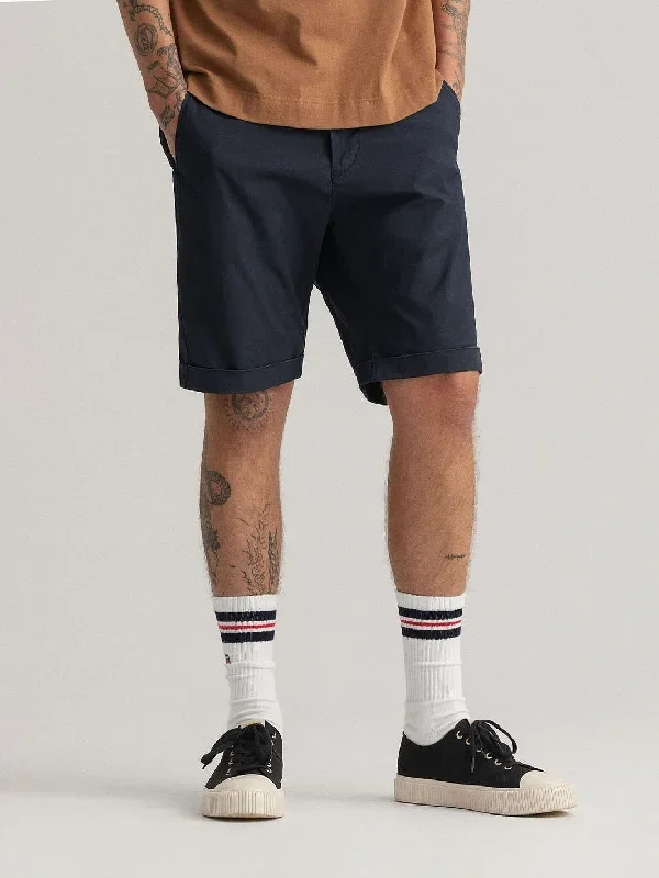 ALLISTER REGULAR FIT SUNFADED SHORTS Marine