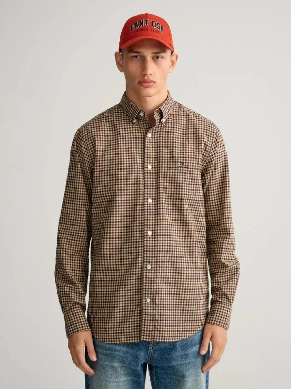 REGULAR GINGHAM TWILL SKJORTE Ruter