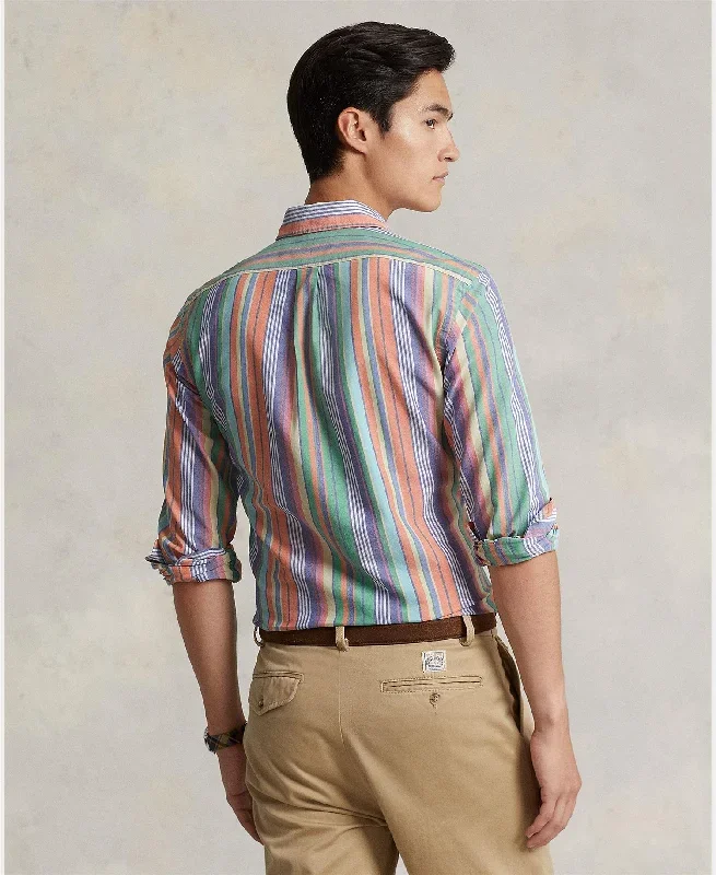 7902792-custom-fit-striped-oxford-skjorte-assortert