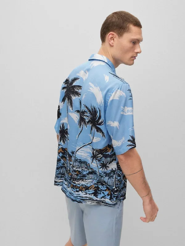 7945639-lars-regular-fit-shirt-hawaiian-print-bla