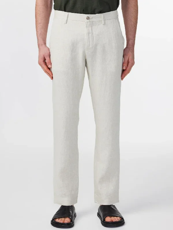 THEO LINEN TROUSER Beige