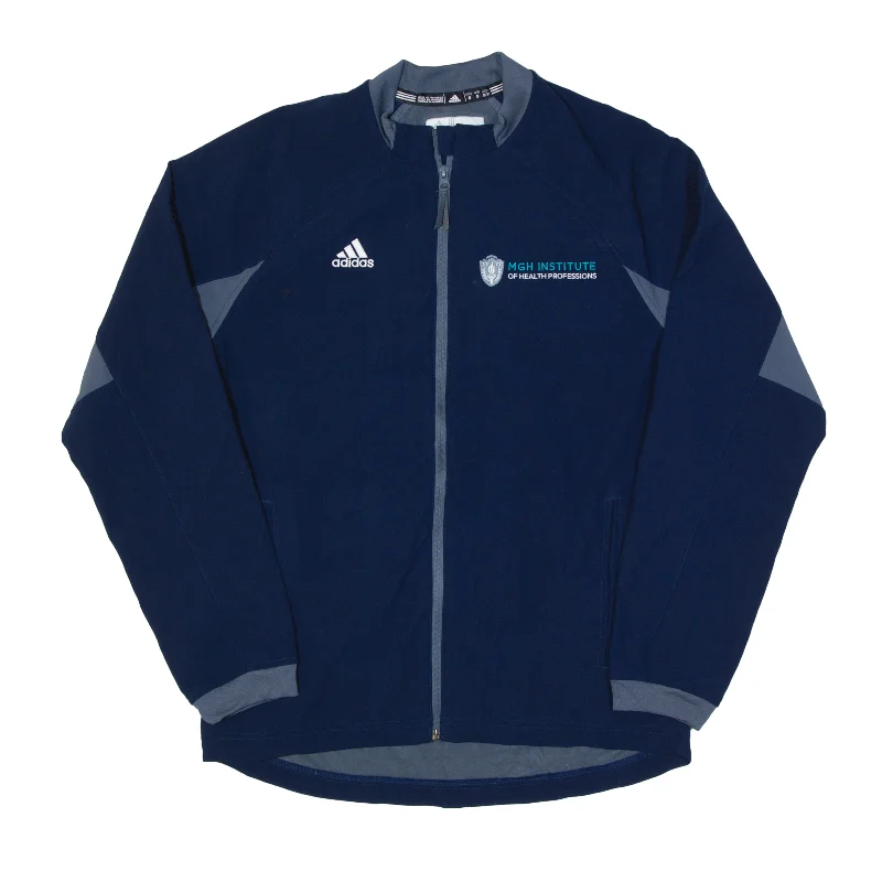 ADIDAS Health Professions Fleece Lined Shell Jacket Blue Mens S