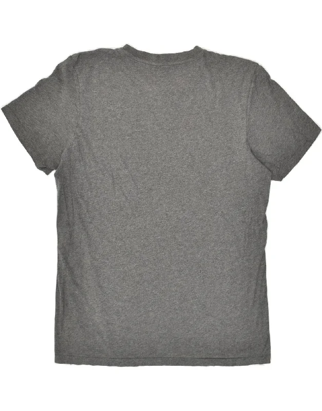 adidas-mens-t-shirt-top-large-grey-cotton