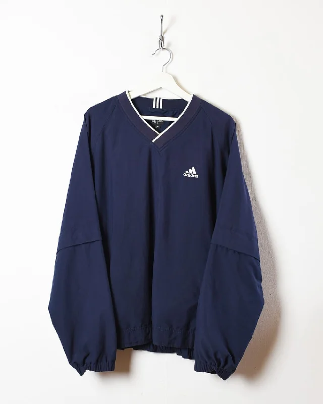 Adidas Pullover Windbreaker Jacket - Large