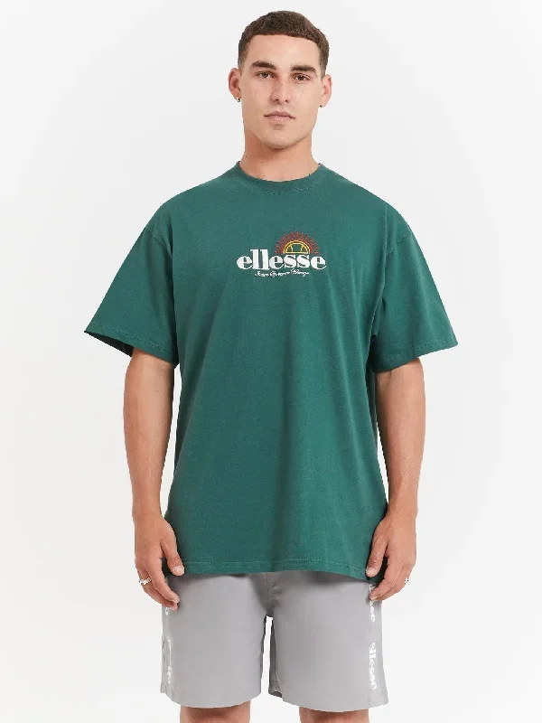 Aestas T-Shirt in Dark Green