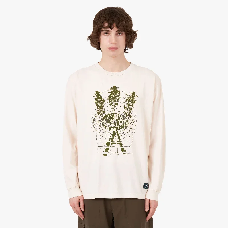 Afield Out STONE L/S T-Shirt Bone