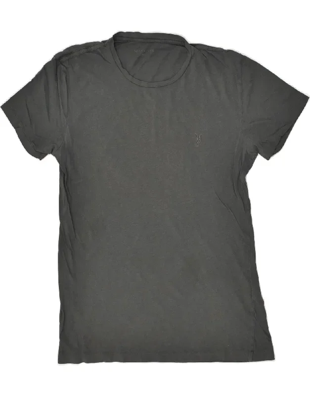 ALL SAINTS Mens T-Shirt Top Small Grey Cotton