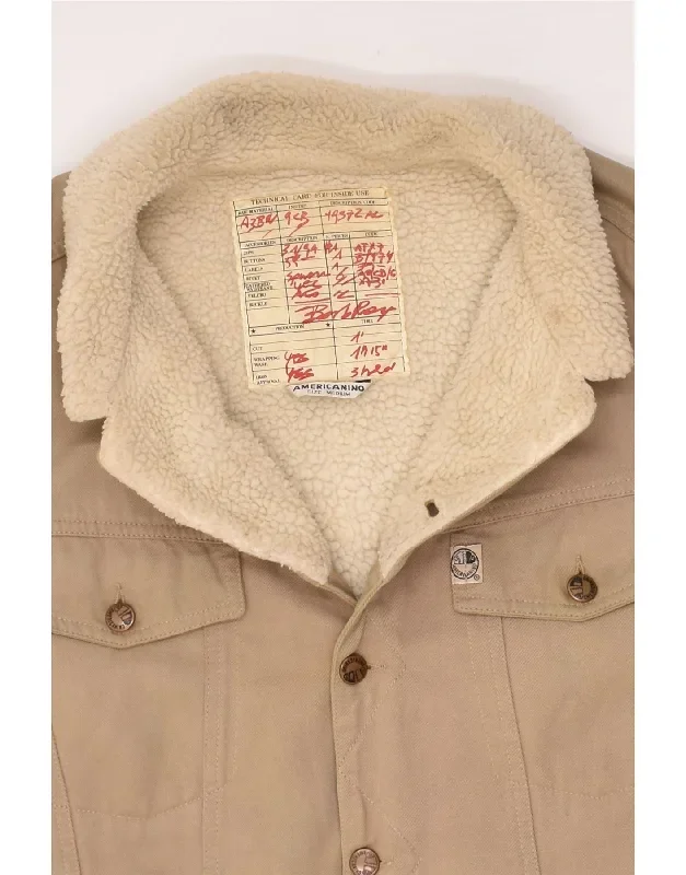 americanino-mens-sherpa-denim-jacket-uk-38-medium-beige-cotton