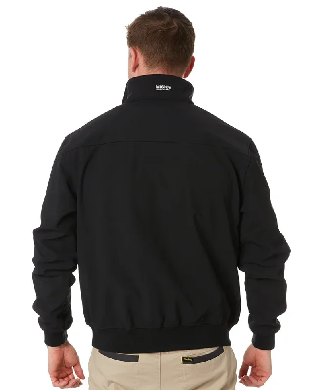 bisley-premium-soft-shell-bomber-jacket-black