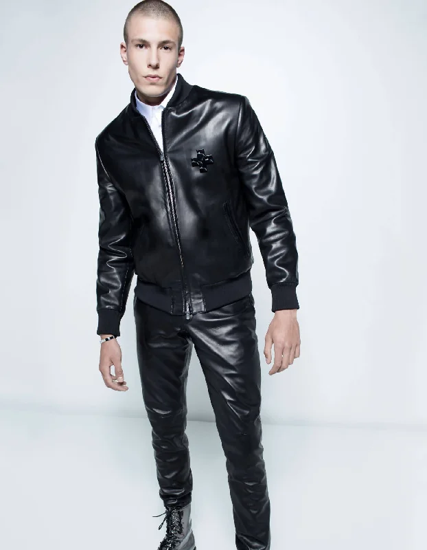 Bomber Leather Jacket