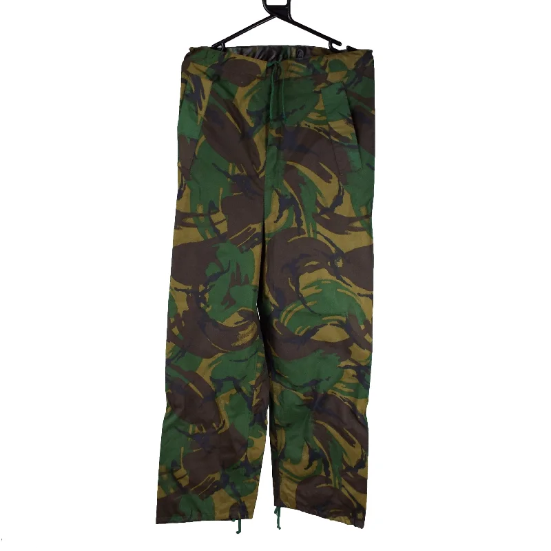 British Army - PVC Waterproof Trousers - Woodland DPM - RAR