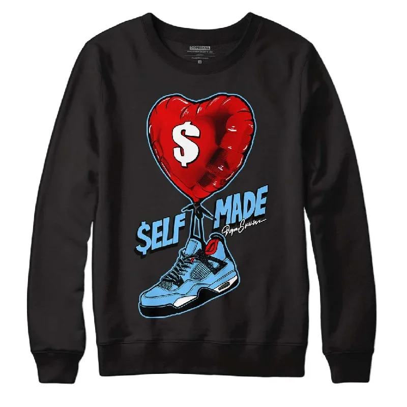 Cactus Jack 4s DopeSkill Sweatshirt Self Made Graphic