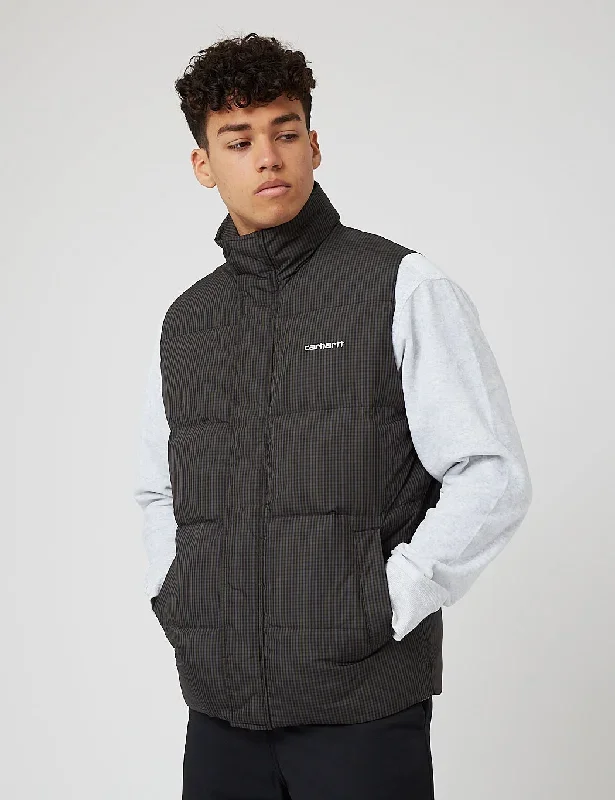 Carhartt-WIP Danville Vest - Specter Check, Cypres