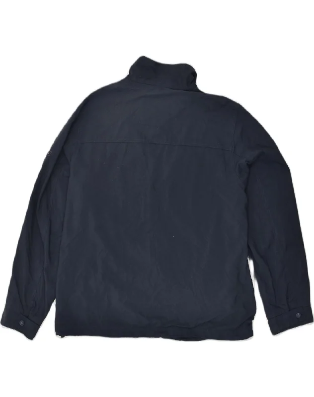 champion-mens-rain-jacket-uk-40-large-navy-blue-polyamide