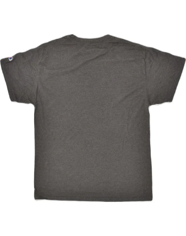 champion-mens-t-shirt-top-large-grey-cotton-2