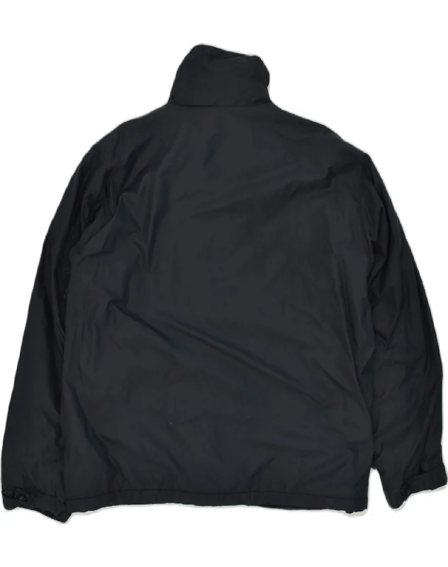 champion-mens-windbreaker-jacket-uk-40-large-navy-blue-polyamide