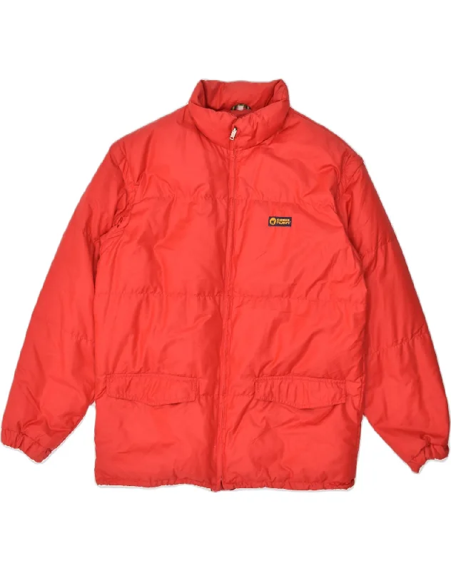 CIESSE PIUMINI Mens Windbreaker Jacket UK 42 XL Red Polyester