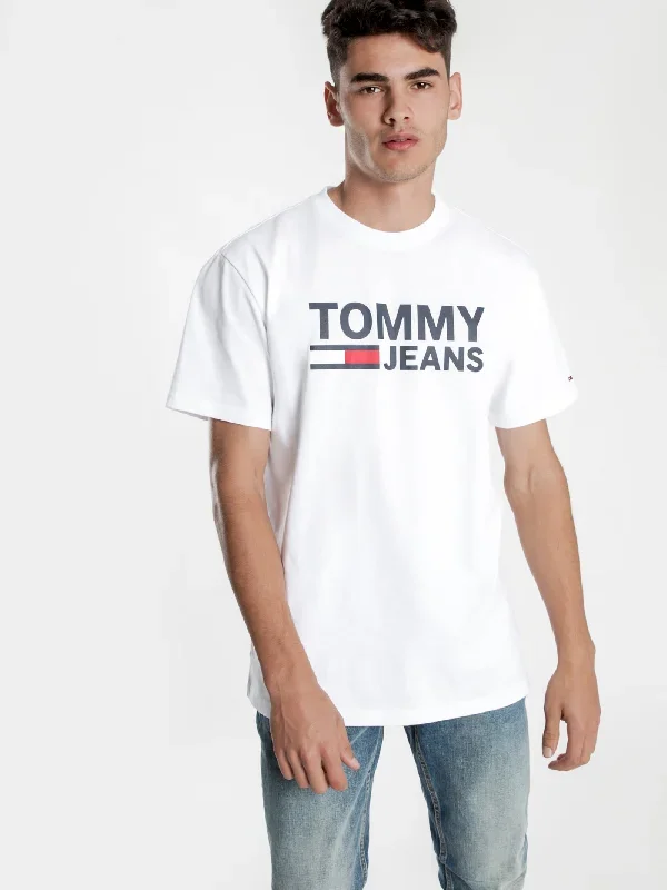 Classic Logo T-Shirt in White