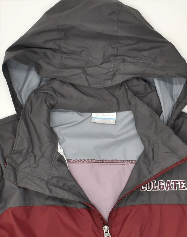 columbia-mens-hooded-rain-jacket-uk-38-medium-maroon-colourblock