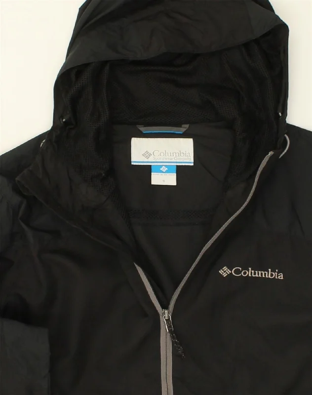 columbia-mens-omni-shade-hooded-rain-jacket-uk-36-small-black-polyester