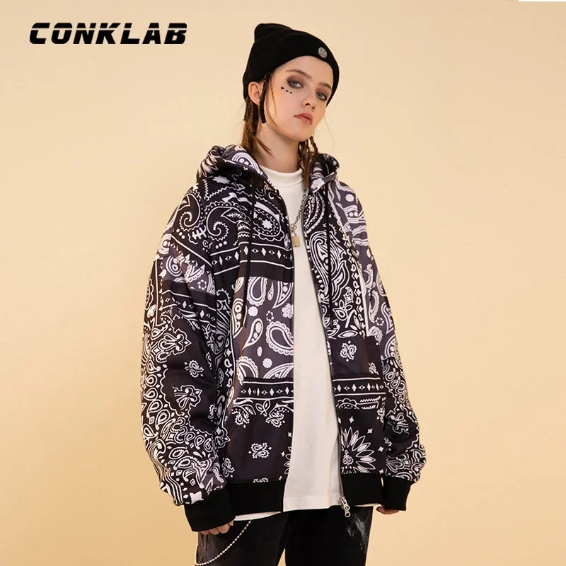 CONKLAB Bandana Zip Up Jacket