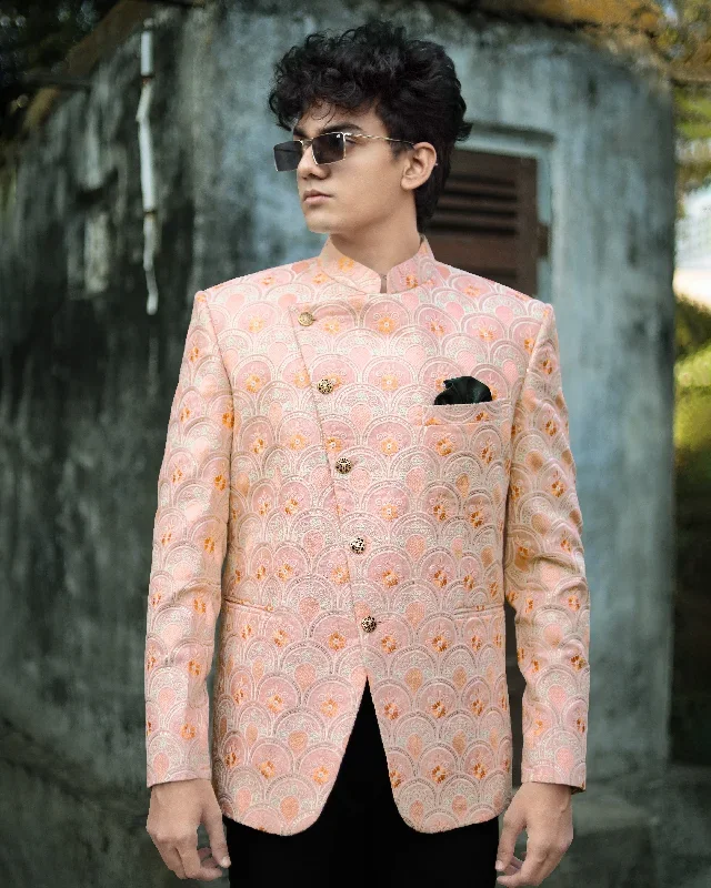 cosmos-light-pink-with-tangerina-orange-cross-buttoned-cotton-thread-heavy-embroidered-bandhgala-designer-blazer-aw