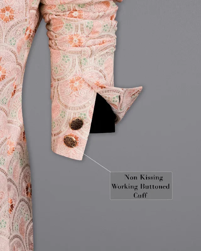 cosmos-light-pink-with-tangerina-orange-cross-buttoned-cotton-thread-heavy-embroidered-bandhgala-designer-blazer-aw