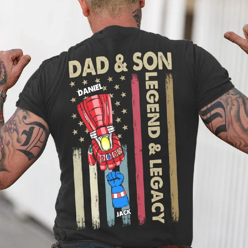 Dad And Kids 04qhhn180523ha Personalized Shirt