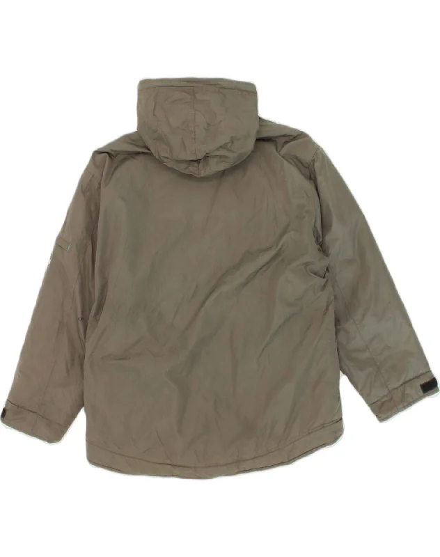 diadora-mens-hooded-windbreaker-jacket-uk-36-small-khaki-polyester