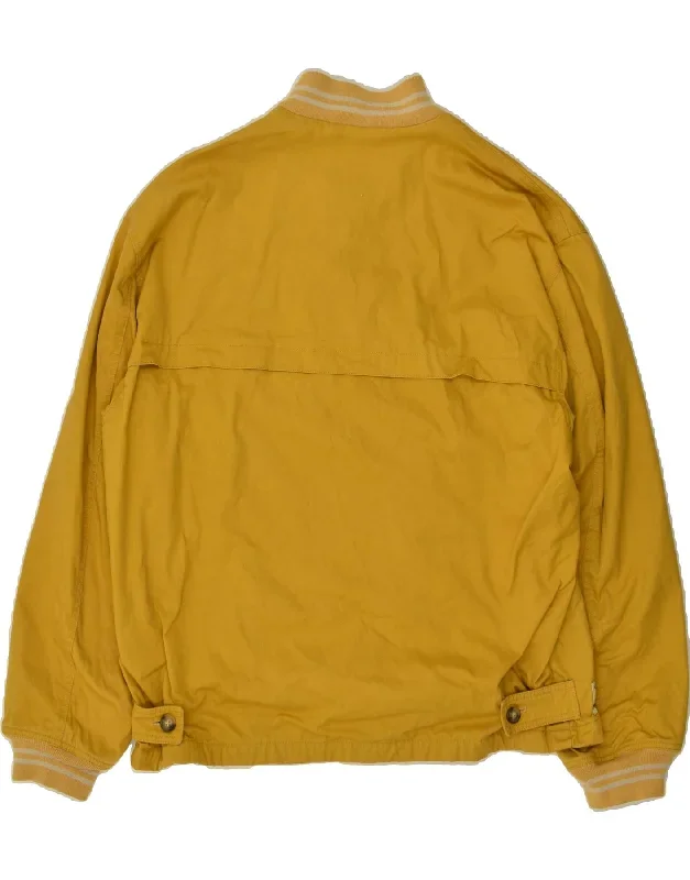 dolomite-mens-bomber-jacket-uk-42-xl-yellow-cotton