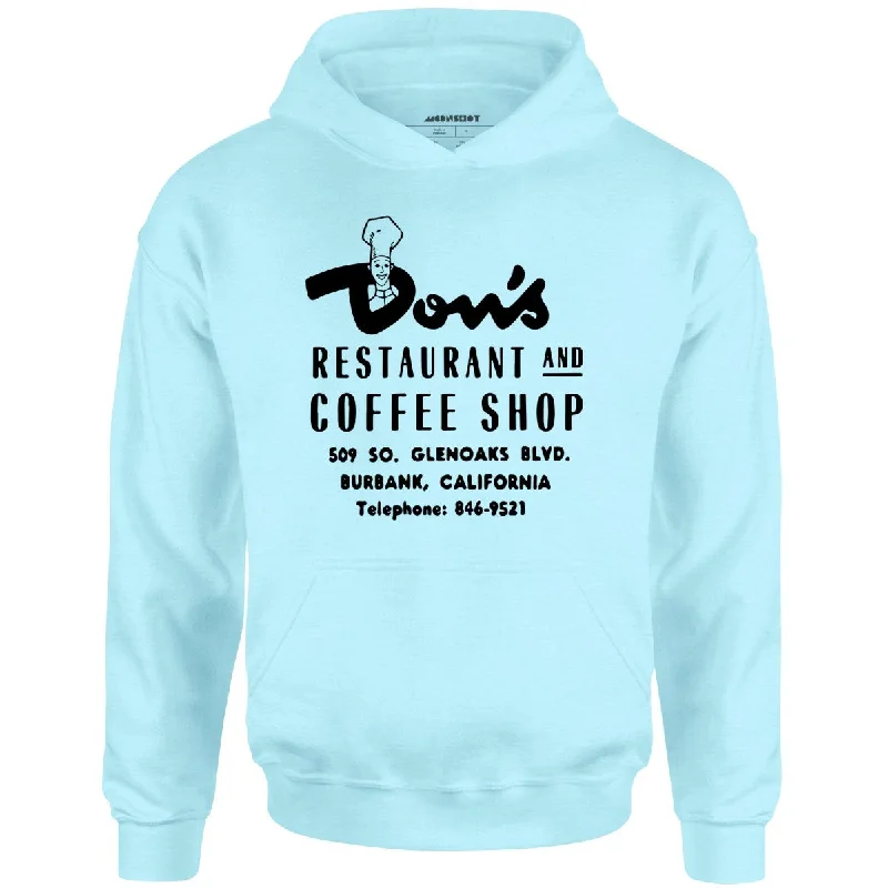 dons-restaurant-coffee-shop-burbank-ca-vintage-restaurant-unisex-hoodie