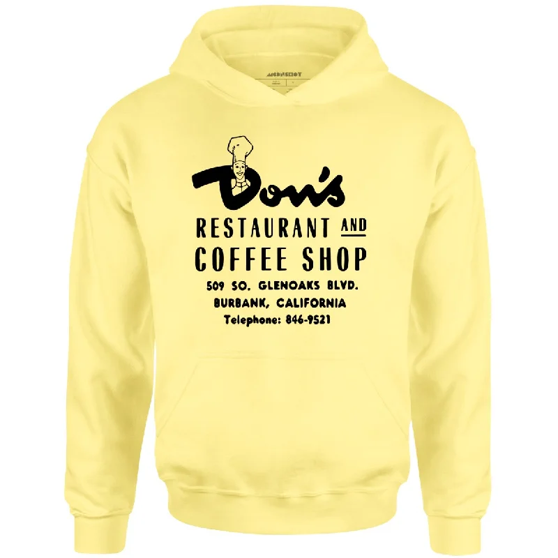 dons-restaurant-coffee-shop-burbank-ca-vintage-restaurant-unisex-hoodie