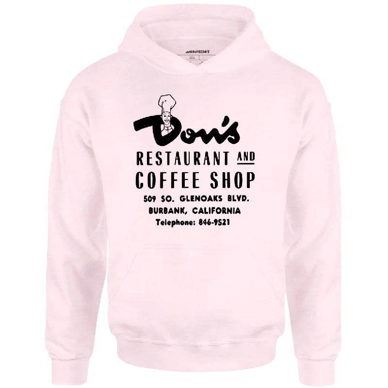 dons-restaurant-coffee-shop-burbank-ca-vintage-restaurant-unisex-hoodie