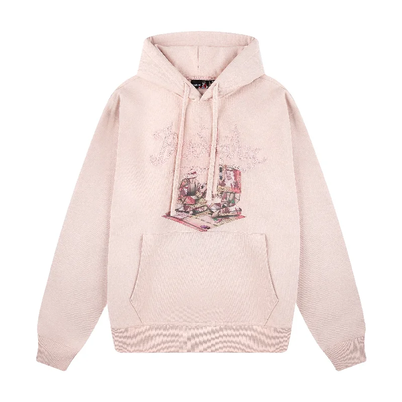 ""riyal"" Hoodie pink