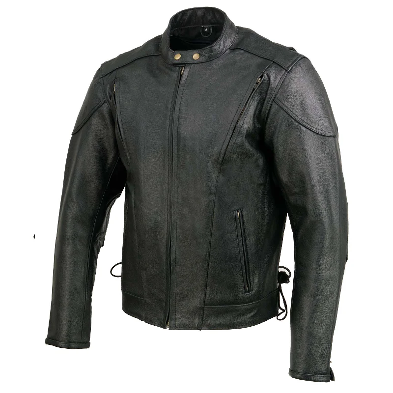 event-biker-leather-el5410-mens-black-side-lace-vented-scooter-jacket