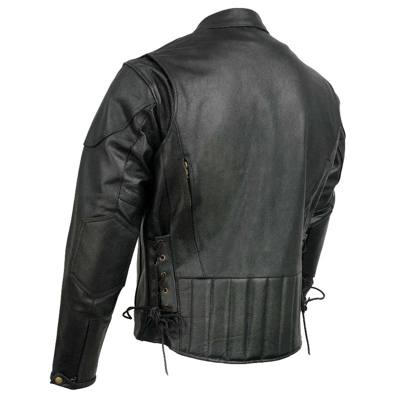 event-biker-leather-el5410-mens-black-side-lace-vented-scooter-jacket