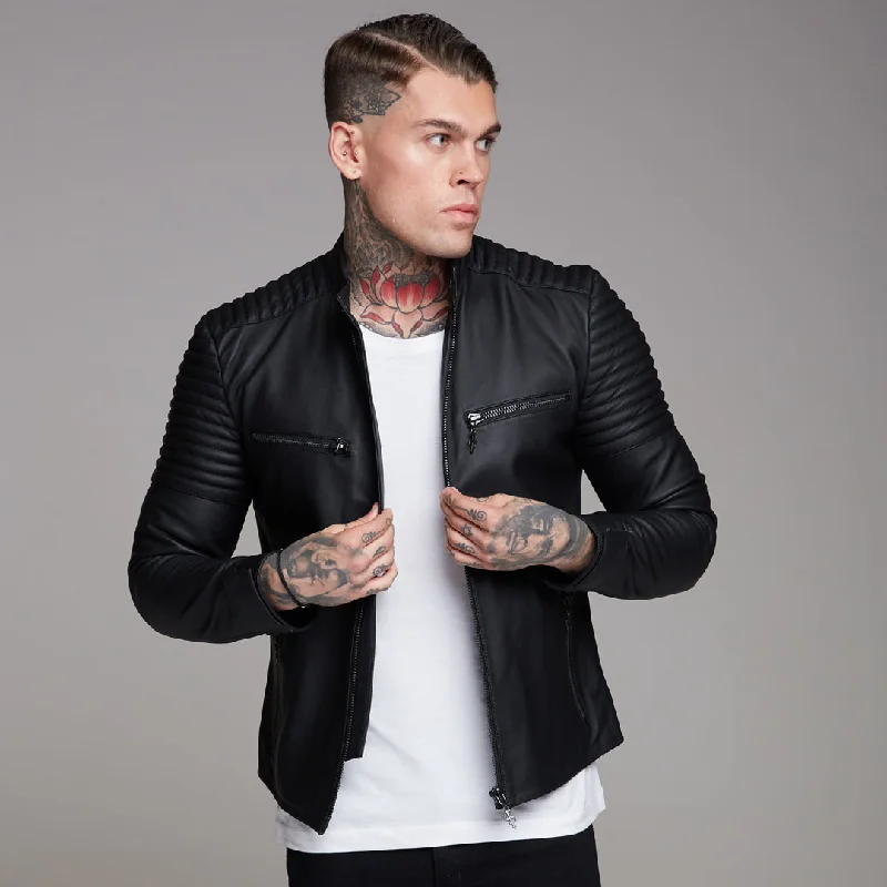 father-sons-black-bomber-leather-jacket-fsh198