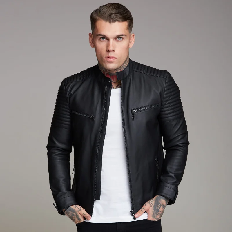 father-sons-black-bomber-leather-jacket-fsh198