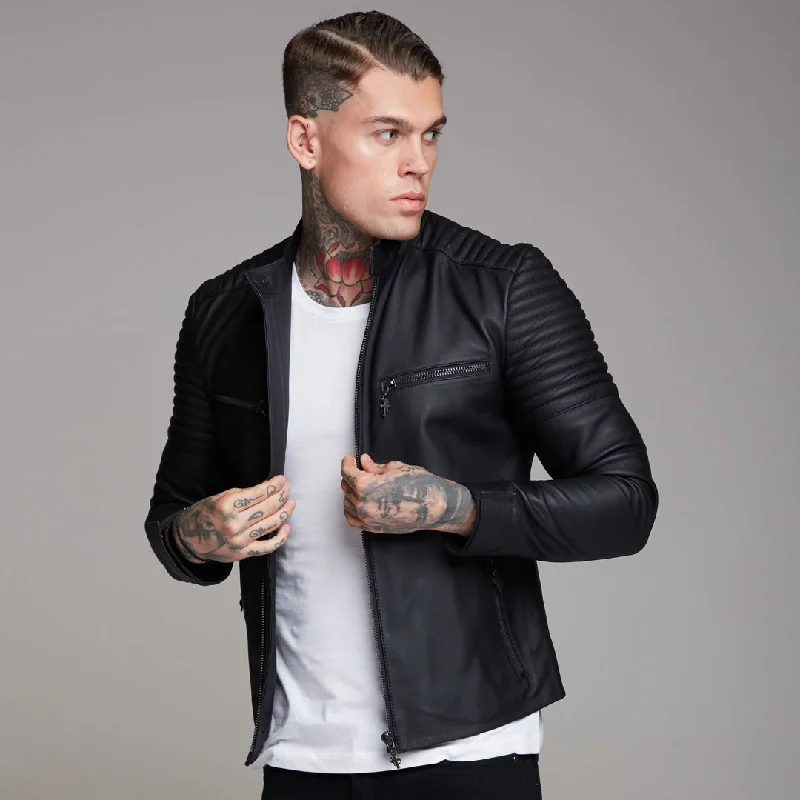 father-sons-black-bomber-leather-jacket-fsh198