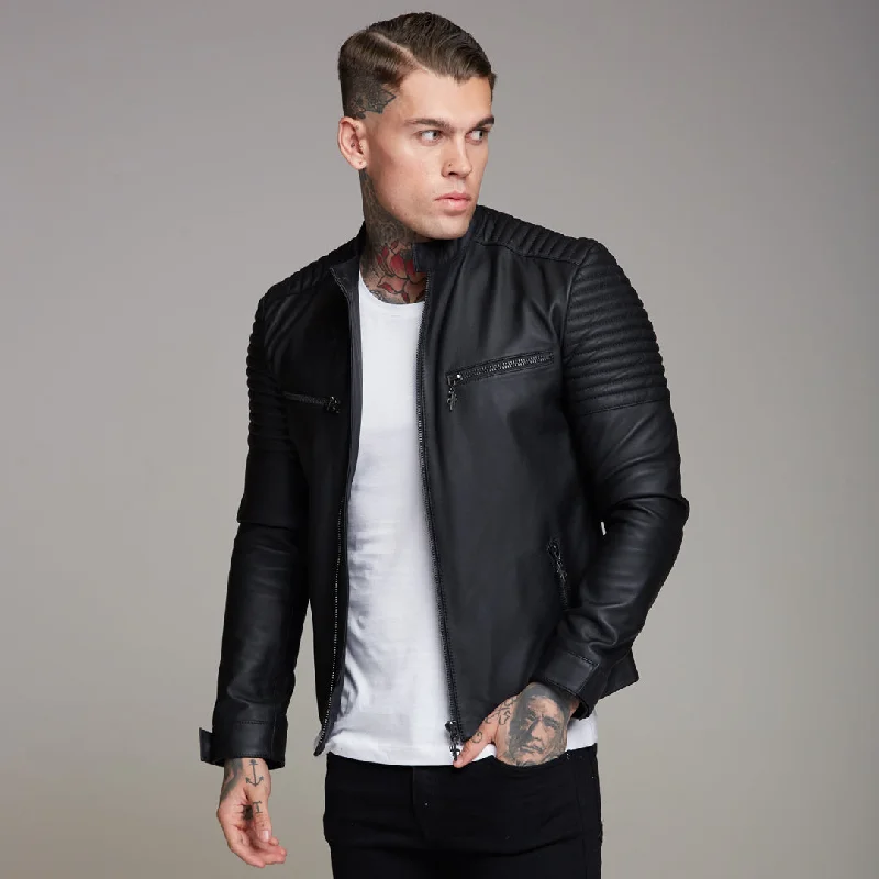 father-sons-black-bomber-leather-jacket-fsh198