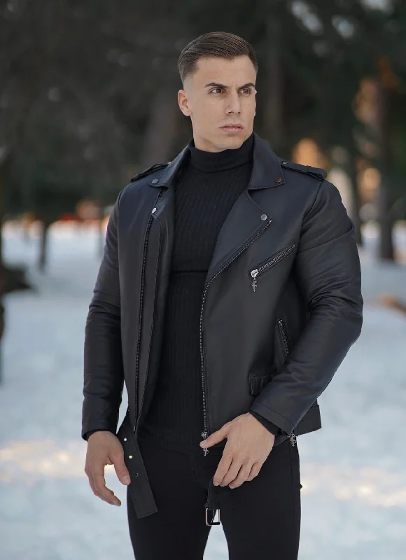 father-sons-black-leather-jacket-with-belt-detail-fsh313