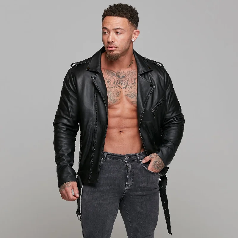 father-sons-black-leather-jacket-with-belt-detail-fsh313