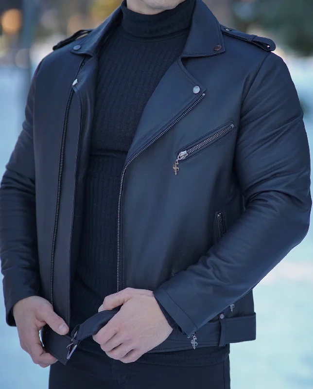 father-sons-black-leather-jacket-with-belt-detail-fsh313