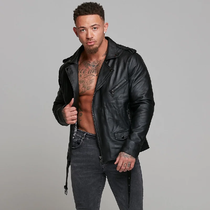 father-sons-black-leather-jacket-with-belt-detail-fsh313