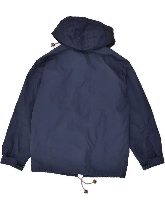 fila-mens-hooded-windbreaker-jacket-it-44-2xs-navy-blue-polyester