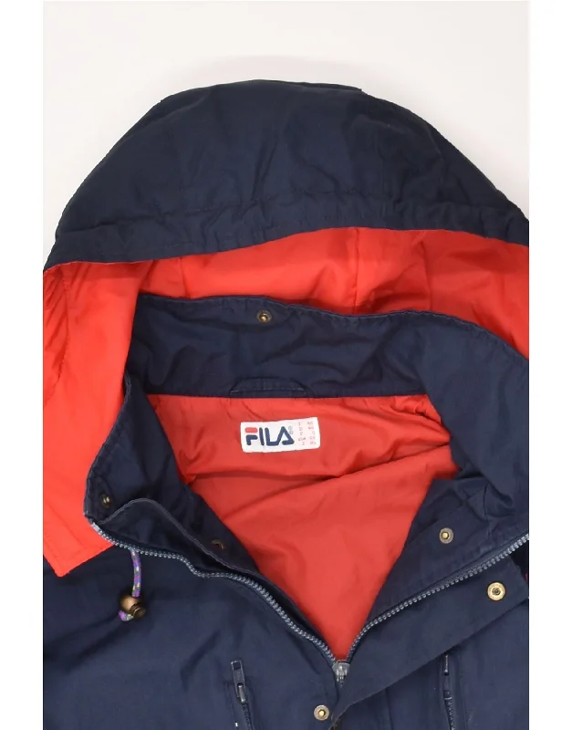 fila-mens-hooded-windbreaker-jacket-it-44-2xs-navy-blue-polyester