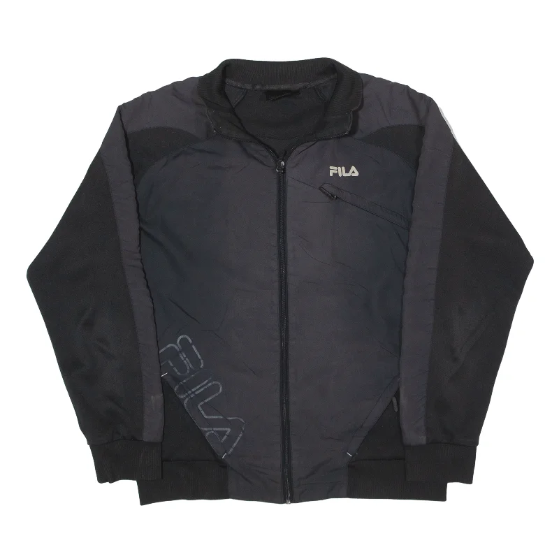 FILA Shell Jacket Black Mens L