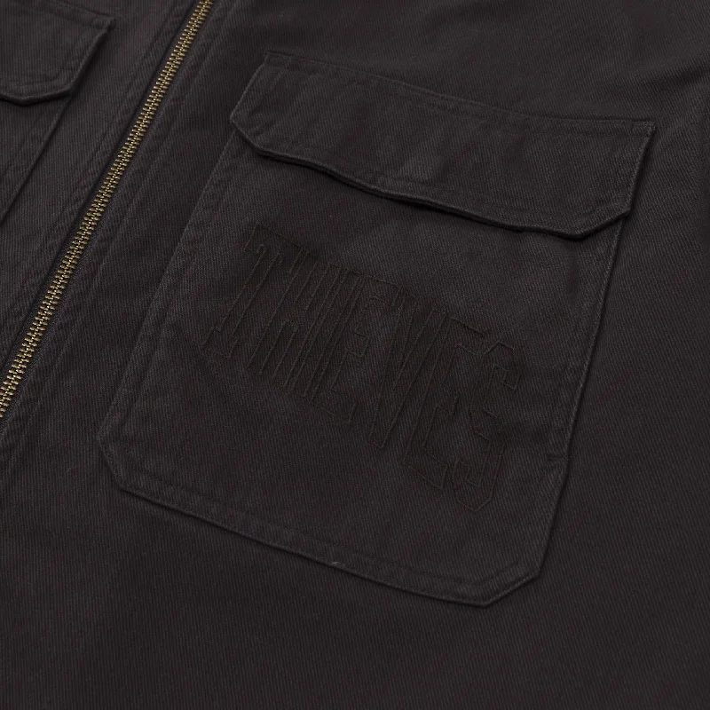 foundations-ss24-cotton-twill-overshirt-black